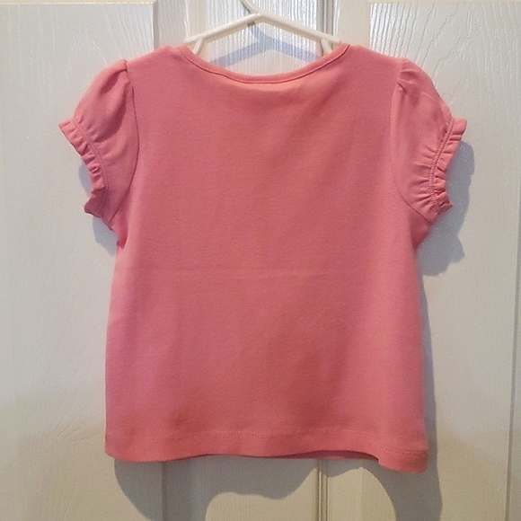 NWT New Gymboree Pink Short Sleeve Graphic Top Tee Toddler Size 3T - Picture 3 of 7